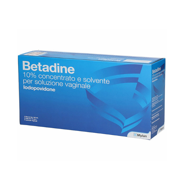 Betadine 10% Iodopovidone Soluzione Vaginale Disinfettante 5 Fiale